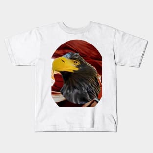 Eagle - the head of an eagle Kids T-Shirt